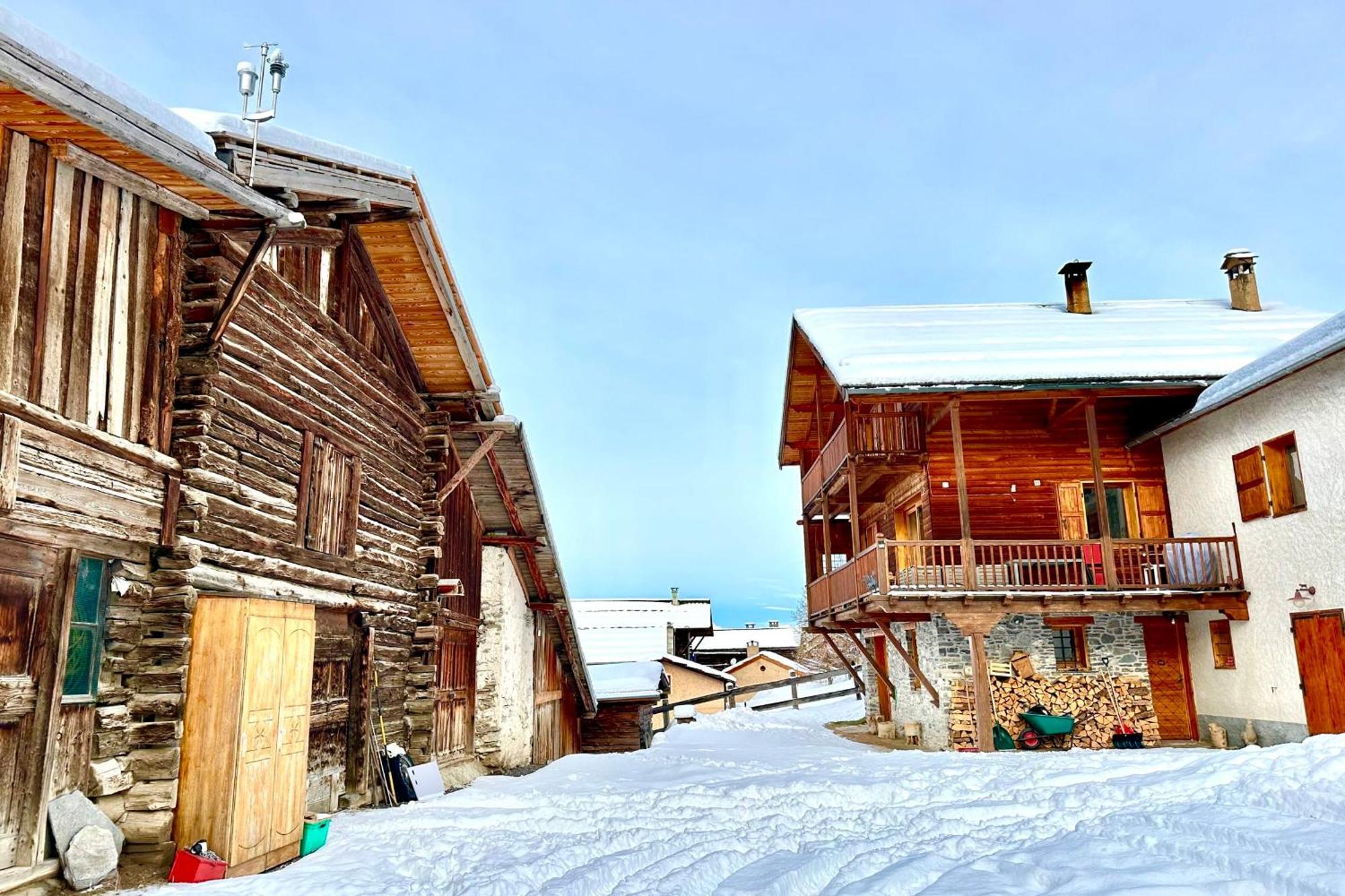 Casa-La Lobio Foot Of The Slopes Breathtaking Views 4P Apartment Saint-Vérand Екстериор снимка